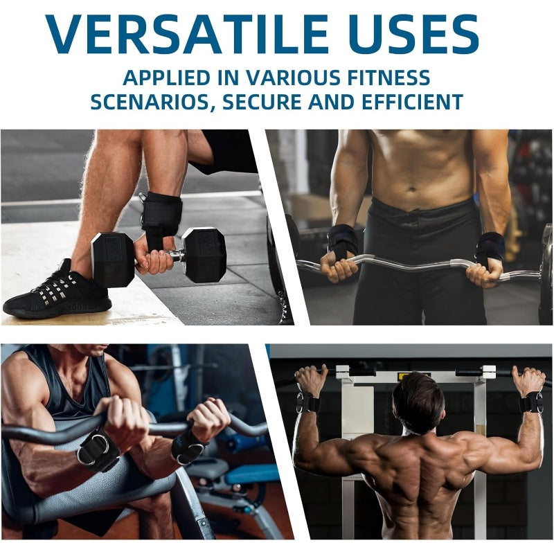 Premium Classic & D-Ring Lifting Straps for Maximum Heavy Pulls
