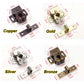 Stainless Steel Cabinet Door Catches - Heavy Duty Push-to-Open Magnetic Snaps, Easy Install & Rust-Proof