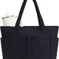 💕🎁Wandering Nature Puffer Tote Bag with Cup Holder & Laptop Compartment & Trolley Sleeve for Travel, Work, Nurse, Women