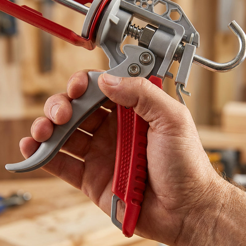 🏆Value Bundle: Bearing Caulking Gun with Rotating Barrel + Caulking Scrapers