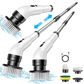 ⚡🧽Multi‑Function Electric Brush – IPX7 waterproof, dual speed. Interchangeable heads. Effortless grime removal. 🛡️⚡