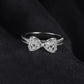 Women's Sparkly Bow Knot Ring（50% OFF）