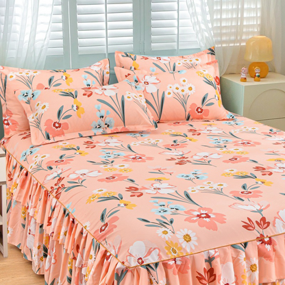 ⏳Limited-time 49% off⏰3-Piece Ruffled Bed Skirt Set🛏️