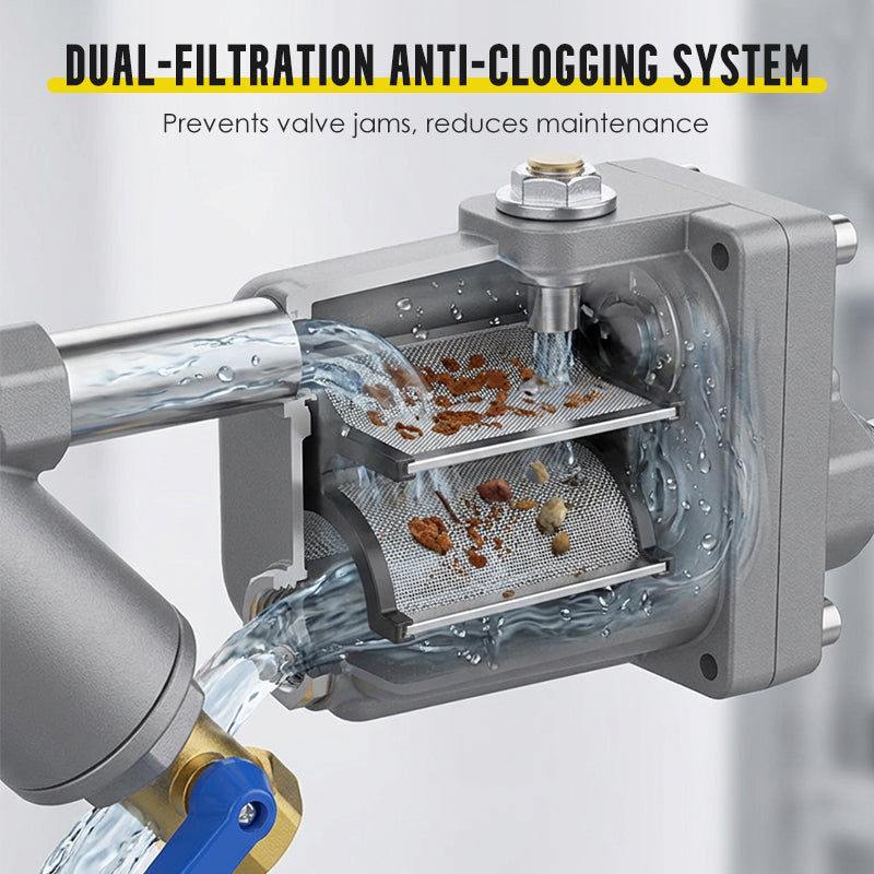 ⚙️ 50% OFF NOW! 💨 Automatic Drain Valve – Zero Air Loss, Prevents Corrosion & Easy Installation 🔧