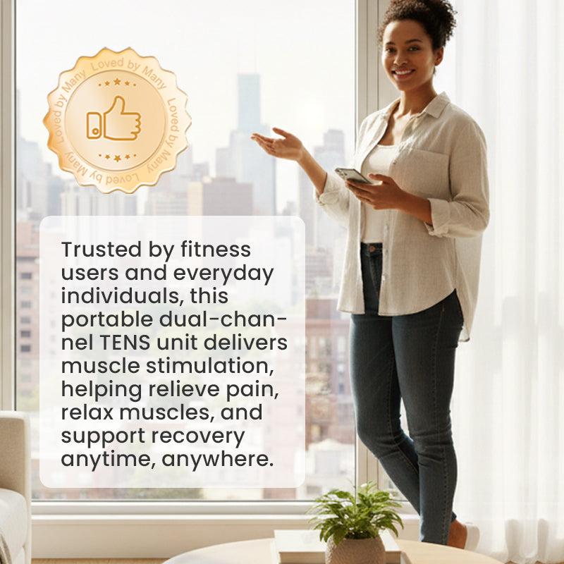 🥳HOT SALE⚡ 💪 Targeted Relief for Deep Discomfort. Professional Portable TENS Unit – 50% OFF Limited Time! 🎯 🚀
