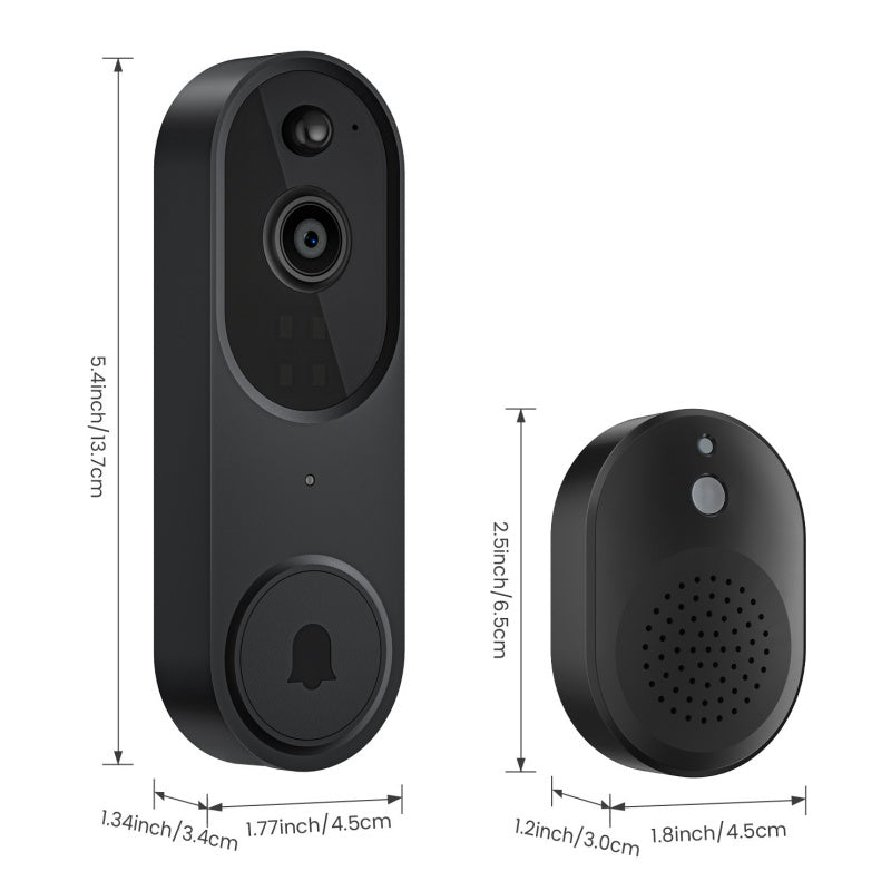 💐 50% OFF NOW! 📱 Smart HD Doorbell – Remote Access & Instant Alerts – Crystal-clear video, motion detection & two-way talk – perfect for home security 🚪
