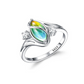 ✨💍 Buy 1 Get 1 Free 🔥 Geometric Oval Moonstone Ring with Zirconia Accents – Mystical, Sparkling & Timelessly Elegant! 🌙✨