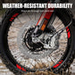 ⏳New Year Sale Buy 1 Get 1 Free💥Motorcycle Reflective Wheel Rim Stickers