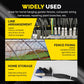🧷 Buy More Save More🔥 Screw Hole Cable Ties✨