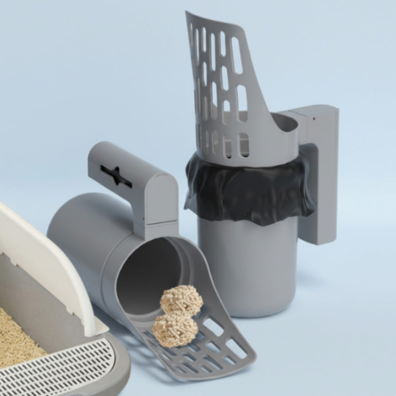 🎁2026 New Arrivals 50% OFF💥Self-Cleaning Litter Scoop with Waste Bin – Easy One-Handed Use 🧹🗑️ 【Don‘t Miss Out】