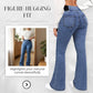 ⏰ Now only 50% off!⏰Women's High-Waist Stretch Flare Denim Jeans