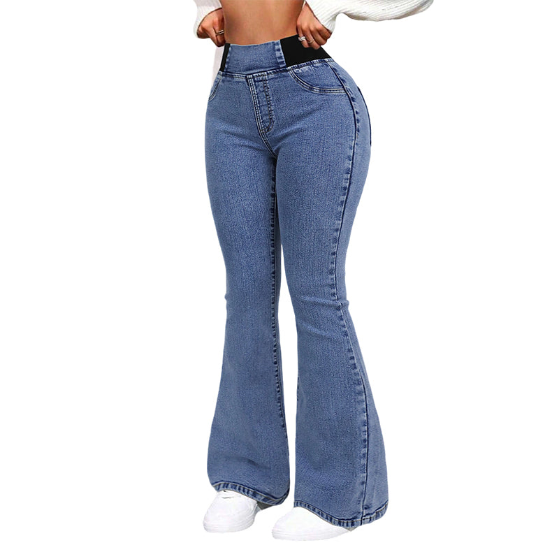 ⏰ Now only 50% off!⏰Women's High-Waist Stretch Flare Denim Jeans