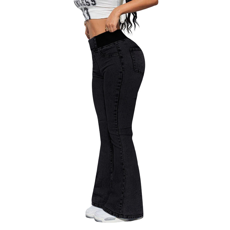 ⏰ Now only 50% off!⏰Women's High-Waist Stretch Flare Denim Jeans