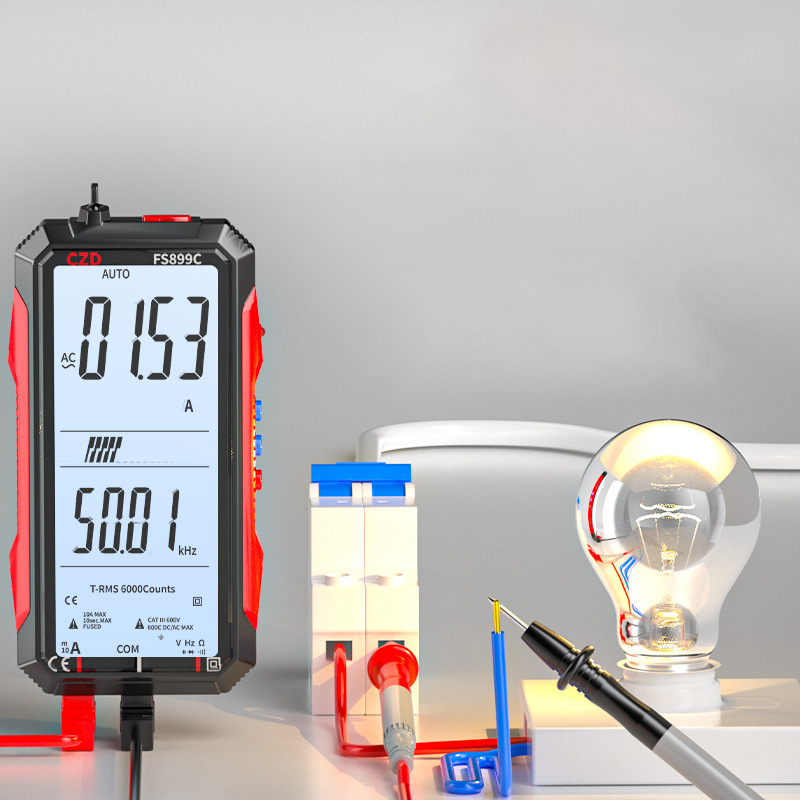 🔧 Modern Tech Essential | USB-C Rechargeable Multimeter | Pocket-Sized for On-the-Go Use ⚡【50% OFF】