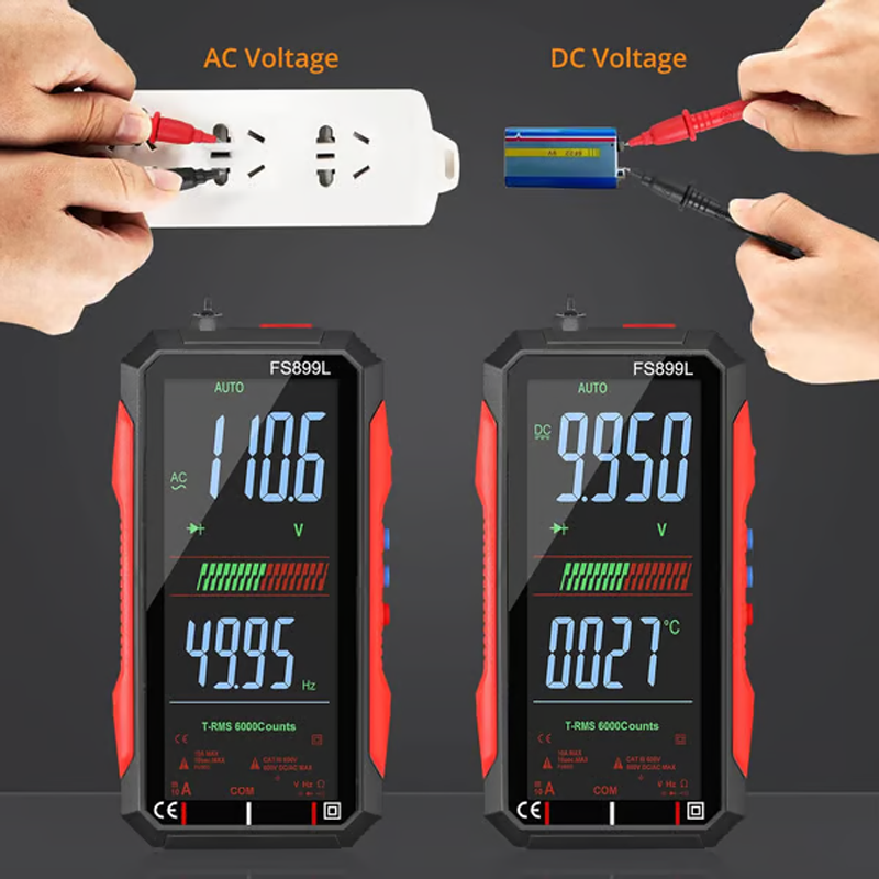 🔧 Modern Tech Essential | USB-C Rechargeable Multimeter | Pocket-Sized for On-the-Go Use ⚡【50% OFF】
