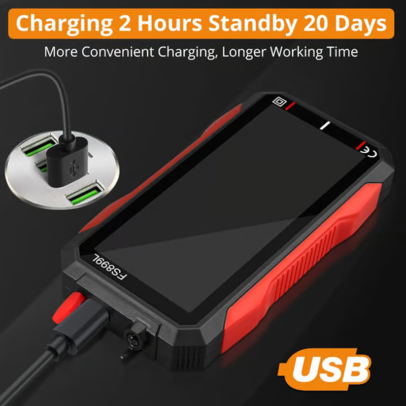 🔧 Modern Tech Essential | USB-C Rechargeable Multimeter | Pocket-Sized for On-the-Go Use ⚡【50% OFF】
