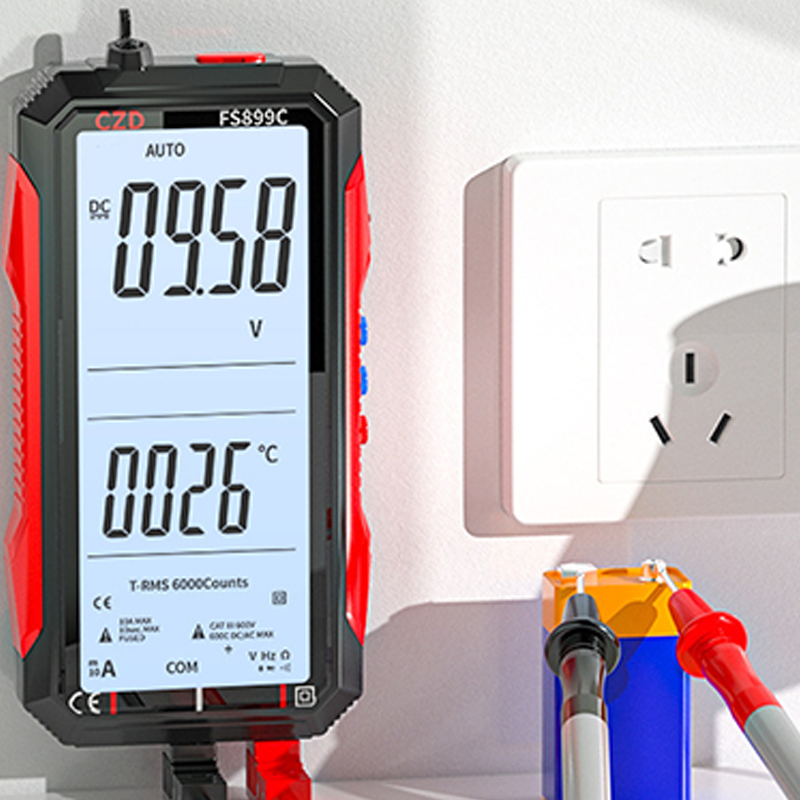 🔧 Modern Tech Essential | USB-C Rechargeable Multimeter | Pocket-Sized for On-the-Go Use ⚡【50% OFF】