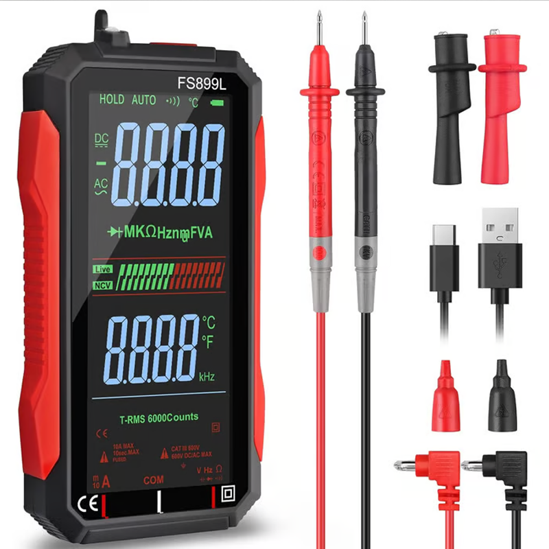🔧 Modern Tech Essential | USB-C Rechargeable Multimeter | Pocket-Sized for On-the-Go Use ⚡【50% OFF】