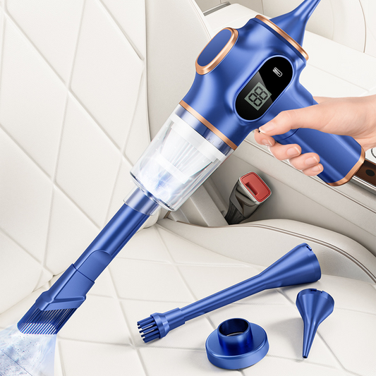 ⏳Limited-time 50% off⏰4 in 1 High Power Cordless Car Vacuum Cleaner💨🍃