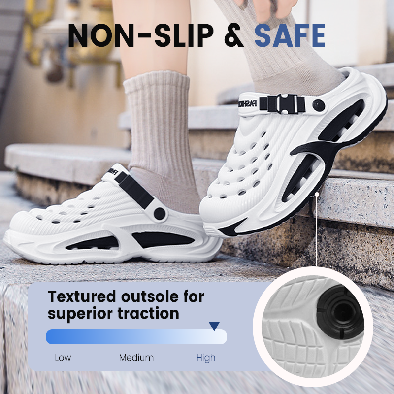 📢📢50% OFF !!!⏰ Two styles in one shoe + instant-dry slip-resistant! This summer's smartest EVA sandals have arrived 👟✨