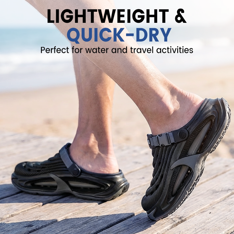 📢📢50% OFF !!!⏰ Two styles in one shoe + instant-dry slip-resistant! This summer's smartest EVA sandals have arrived 👟✨