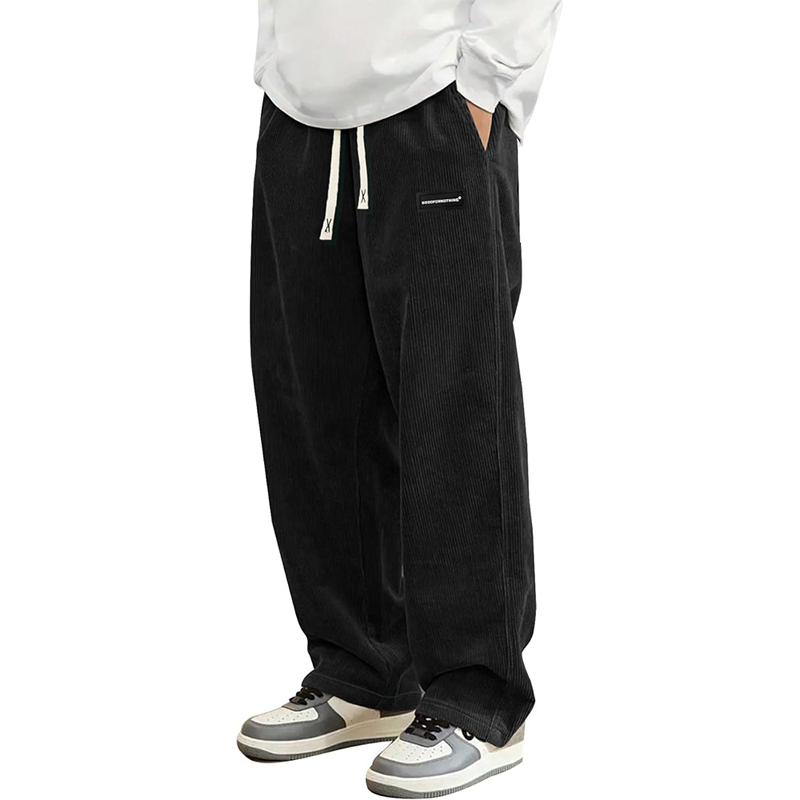 Women's Casual Corduroy Wide-Leg Pants