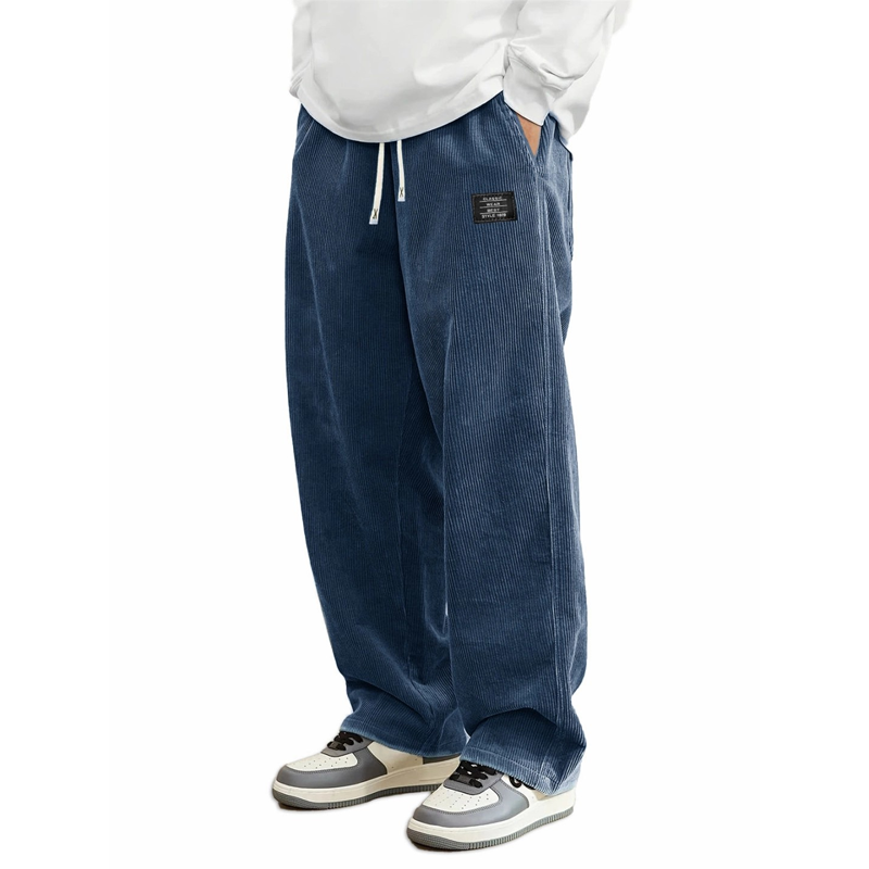 Women's Casual Corduroy Wide-Leg Pants