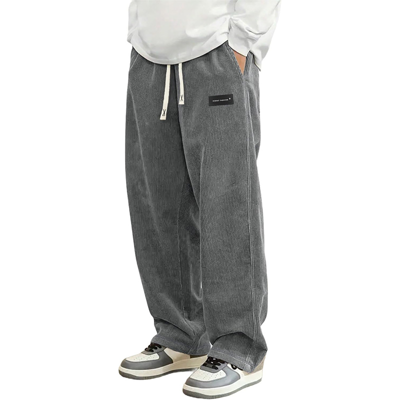 Women's Casual Corduroy Wide-Leg Pants