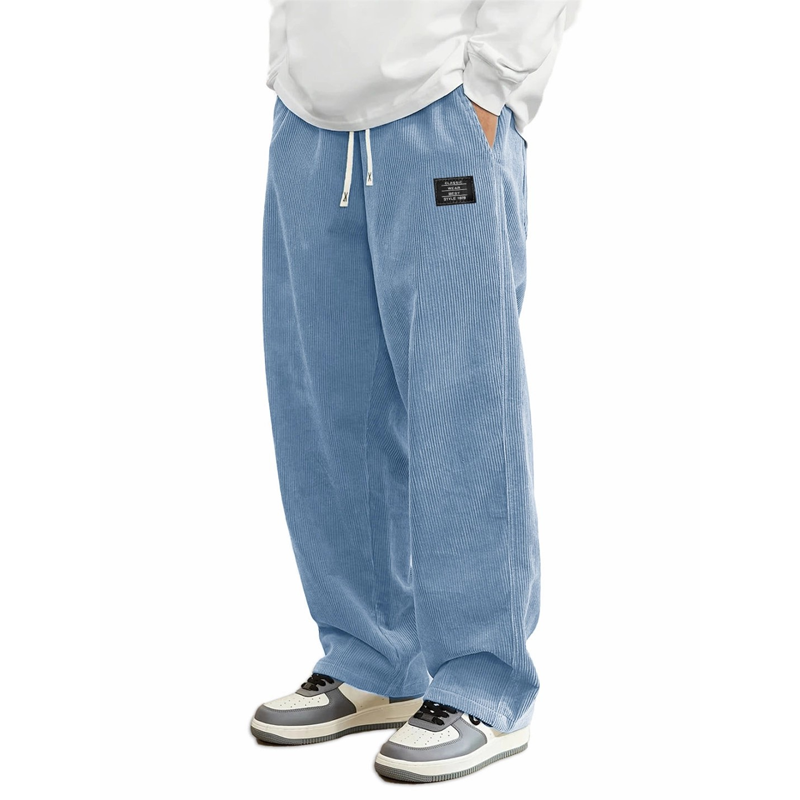 Women's Casual Corduroy Wide-Leg Pants
