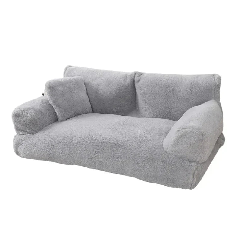 🔥Promotion - 50% OFF🔥 ✨Plush, soothing pet sofa with removable cover🛋️Soothes pets, alleviates separation anxiety and environmental stress.