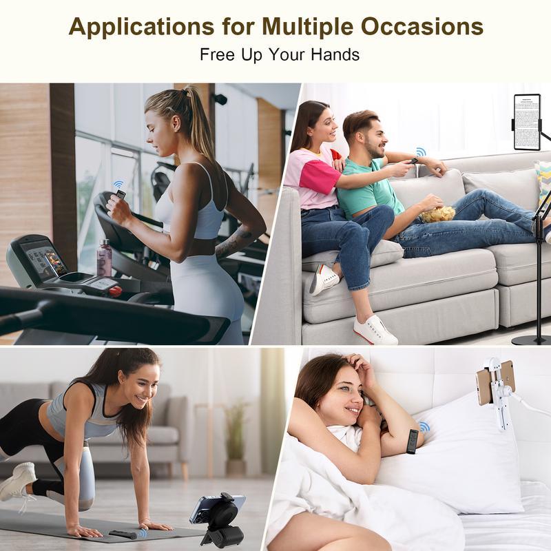 📸 Multifunctional Smartphone Photography Handle Mount | Anti-shake Grip · 180° Rotation for Landscape/Portrait Switching · Folds into a Desktop Stand