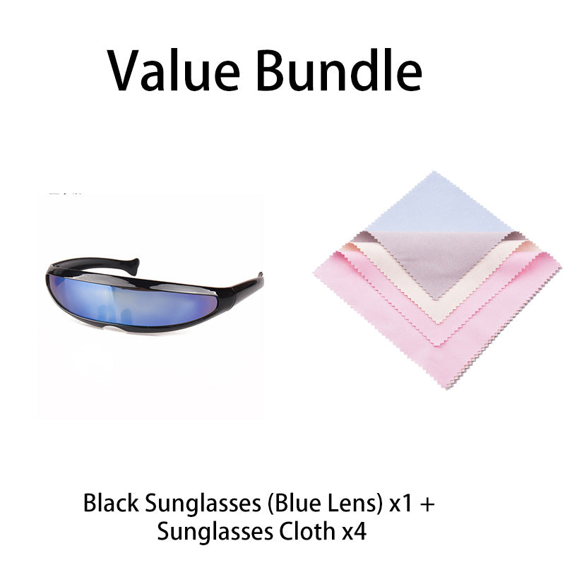 🤍 2026 Minimalist Design | Lightweight Shield Sunglasses | Full Protection, Bold Look 🛡️【LIMITED OFFER】