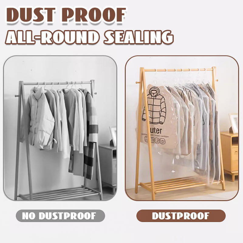 🧥Hanging Vacuum Storage Bags – Hanging Design for Wardrobe, Air Vacuum Compression, Waterproof Dustproof & Space-Saving 🧹