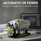 Realistic Mechanical Engine Model Building Set