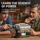 Realistic Mechanical Engine Model Building Set