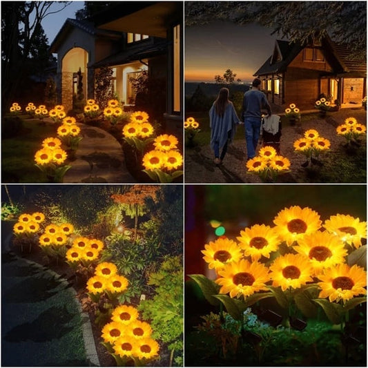 🌻 Realistic & Weatherproof | 2026 Hot Sale Solar Sunflower | IP65 Outdoor Decor