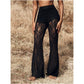 👖40% OFF!🌞Elegant Lace Flare Pants with High-Waisted Design