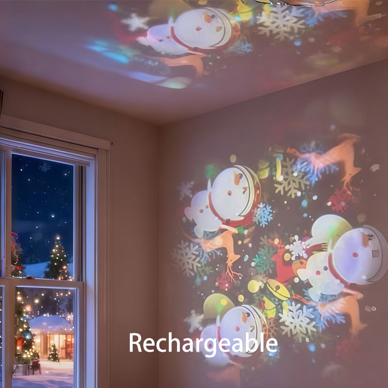 🥳HOT SALE 2026🥳💞Over 50,000 sold! Rotating LED projector with dynamic lighting effect