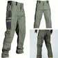 🔥 Men’s Tactical Cargo Trousers with Multiple Pockets for Hiking and Outdoor Use