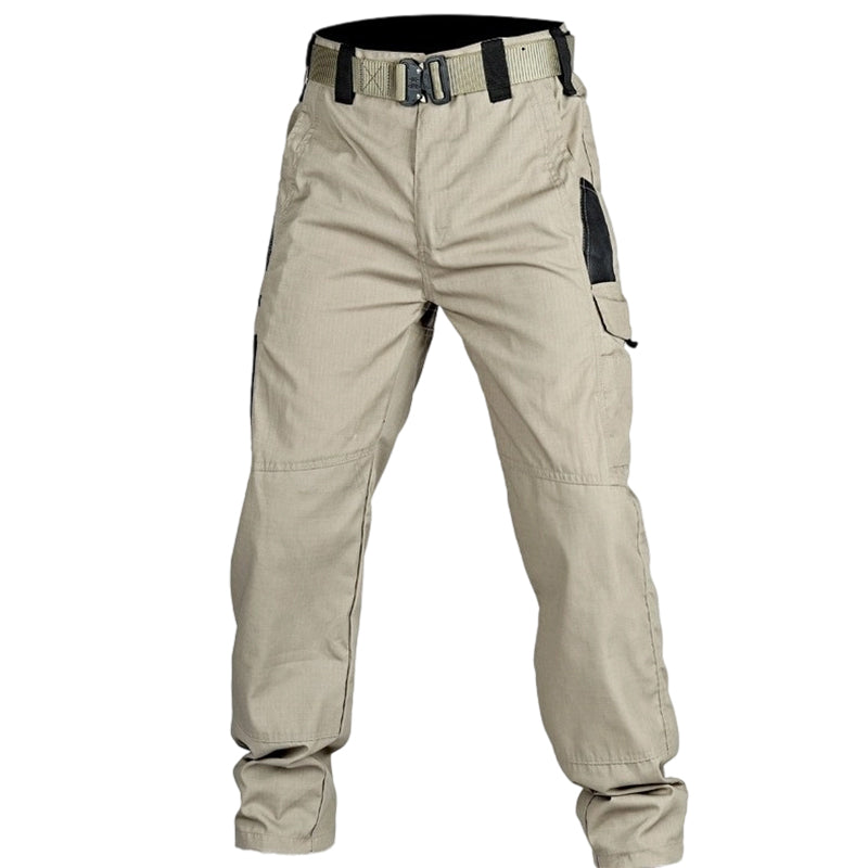 🔥 Men’s Tactical Cargo Trousers with Multiple Pockets for Hiking and Outdoor Use