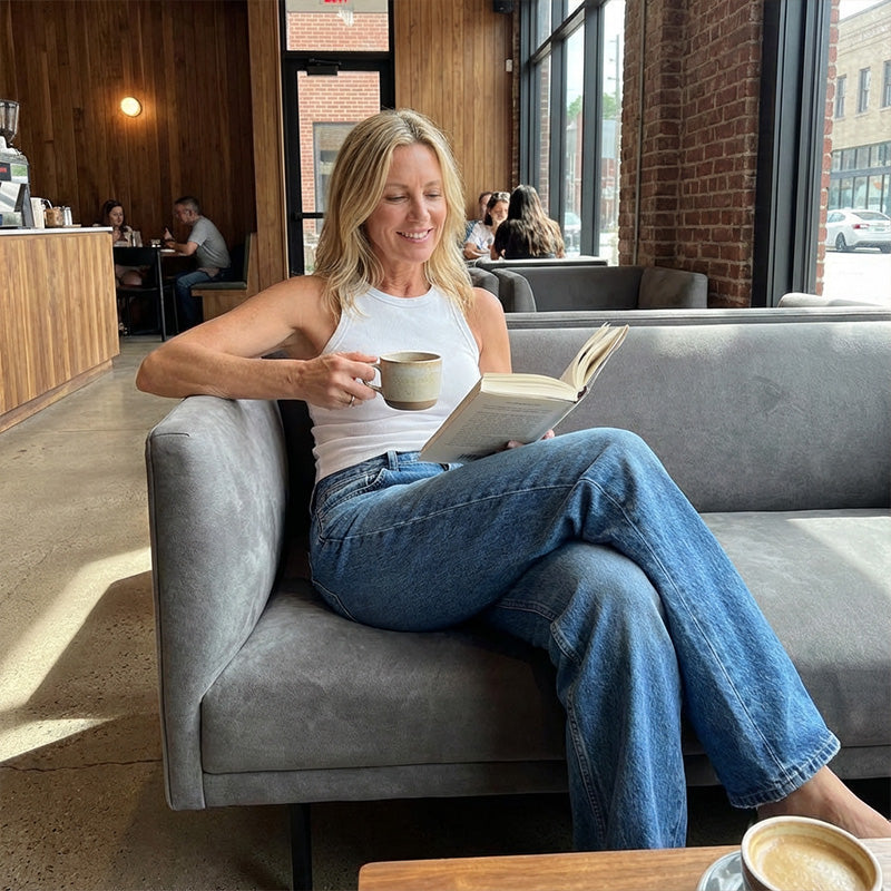 Effortless Chic Relaxed Fit Wide-Leg Jeans