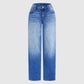 Effortless Chic Relaxed Fit Wide-Leg Jeans