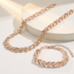💎 50% OFF NOW! ✨ Adjustable Rhinestone Leaf Link Necklace & Bracelet Set – Elegant Design, Sparkling Crystals & Perfect Gift 🍃
