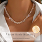 💎 50% OFF NOW! ✨ Adjustable Rhinestone Leaf Link Necklace & Bracelet Set – Elegant Design, Sparkling Crystals & Perfect Gift 🍃