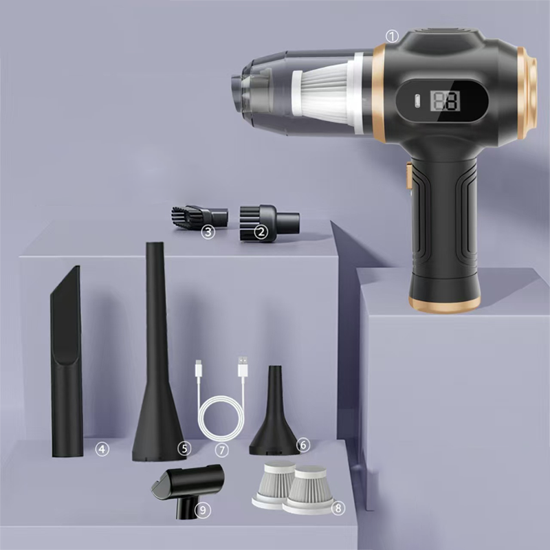 ⏰ 50% OFF – Limited Time 🔋💨 Cordless 4-in-1 Handheld Vacuum – Powerful Suction for Car & Home! | Lightweight, Compact & Ready to Go 🚗🏠