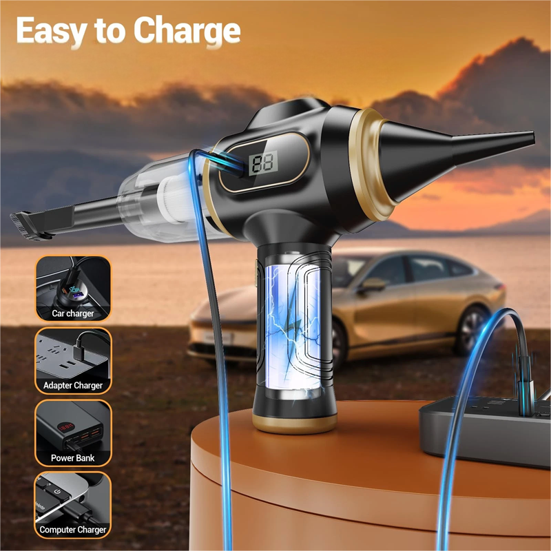 ⏰ 50% OFF – Limited Time 🔋💨 Cordless 4-in-1 Handheld Vacuum – Powerful Suction for Car & Home! | Lightweight, Compact & Ready to Go 🚗🏠
