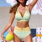 👙LAST DAY SALE 60% OFF⚡50K+ SOLD💕Gradient Leopard Print High-Waisted Bikini Set