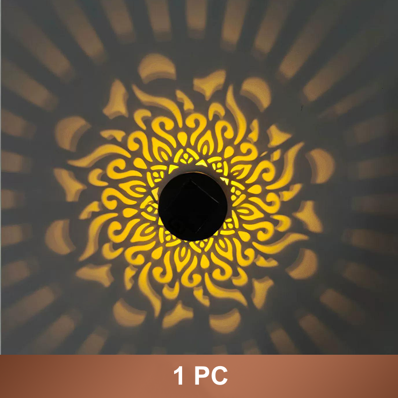 ⏳Limited-time 50% off⏰Solar-Powered Mandala Projector Light🏡💡