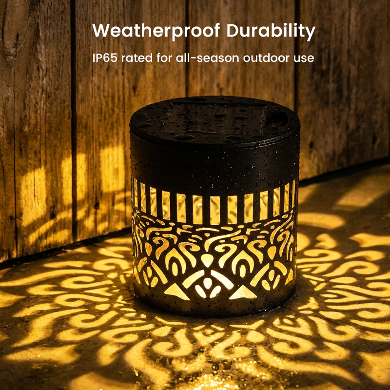 ⏳Limited-time 50% off⏰Solar-Powered Mandala Projector Light🏡💡