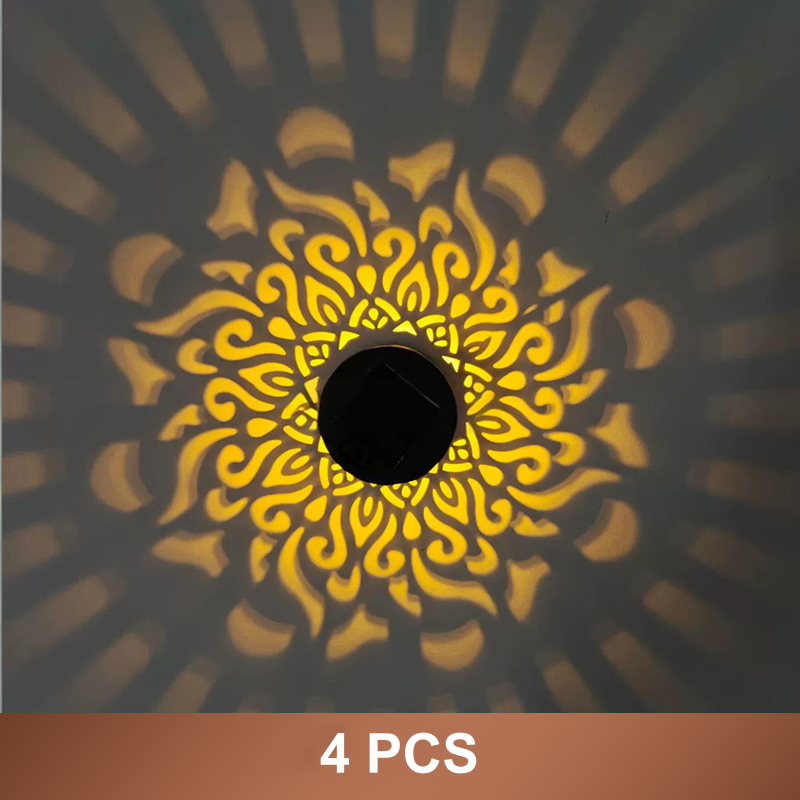 ⏳Limited-time 50% off⏰Solar-Powered Mandala Projector Light🏡💡